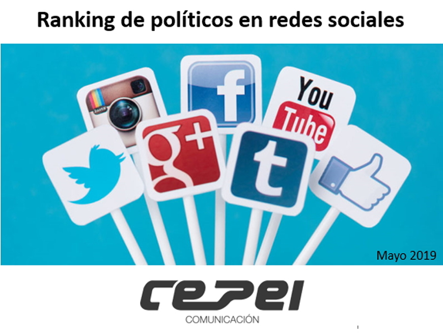 Ranking de los políticos en las redes sociales